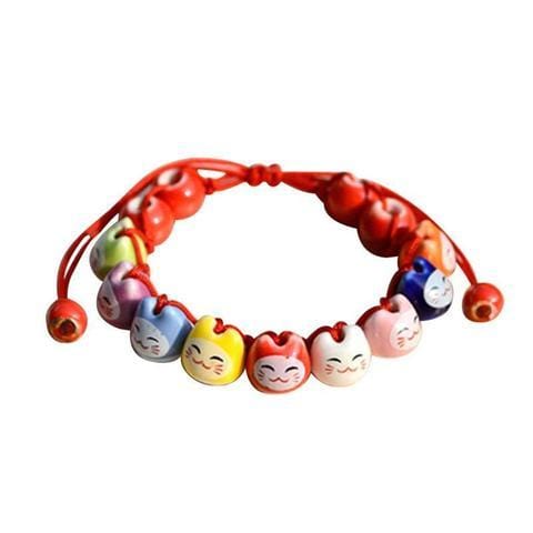 Bracelet Porte-Bonheur Japonais - Chat chanceux