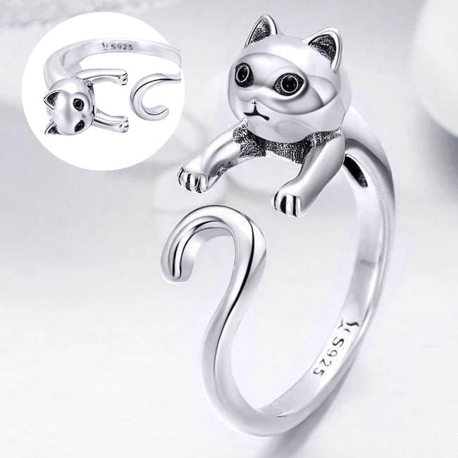 Bague Chat - LE BONHEUR AUX DOIGTS