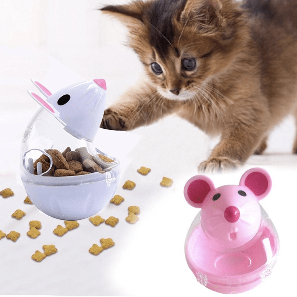 Jouet distributeurs souris de friandises pour chat