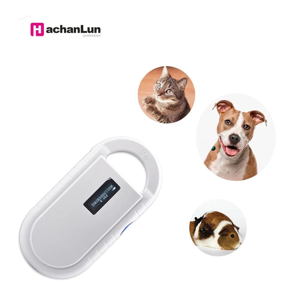 ISO11784/5 FDX-B Animal Pet ID Reader Chip Transponder USB RFID Handheld Microchip Pet Scanner For Animals Free Shipping