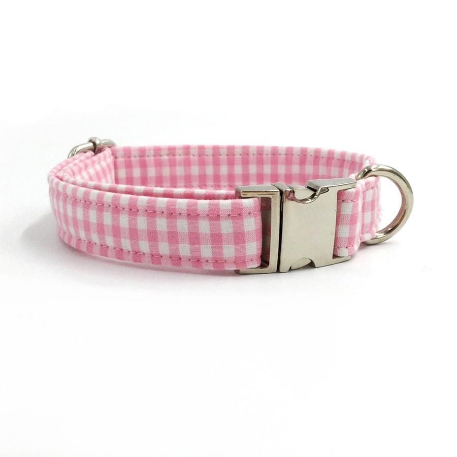 Collection La Vie en Rose : Ensemble Laisse, Collier et Noeud Papillon