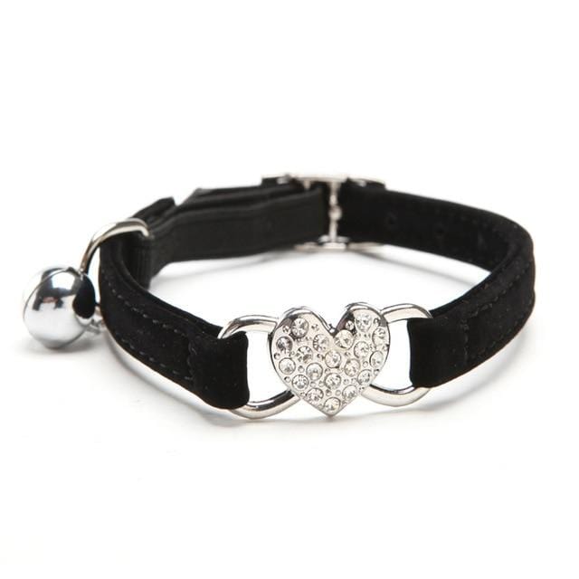 Collier &quot;Petit Coeur&quot; anti-étranglement pour Chats