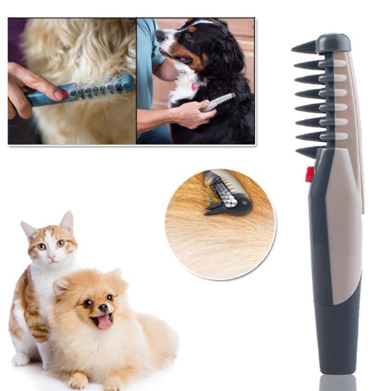 Peigne électrique coupe noeuds pour chiens et chats