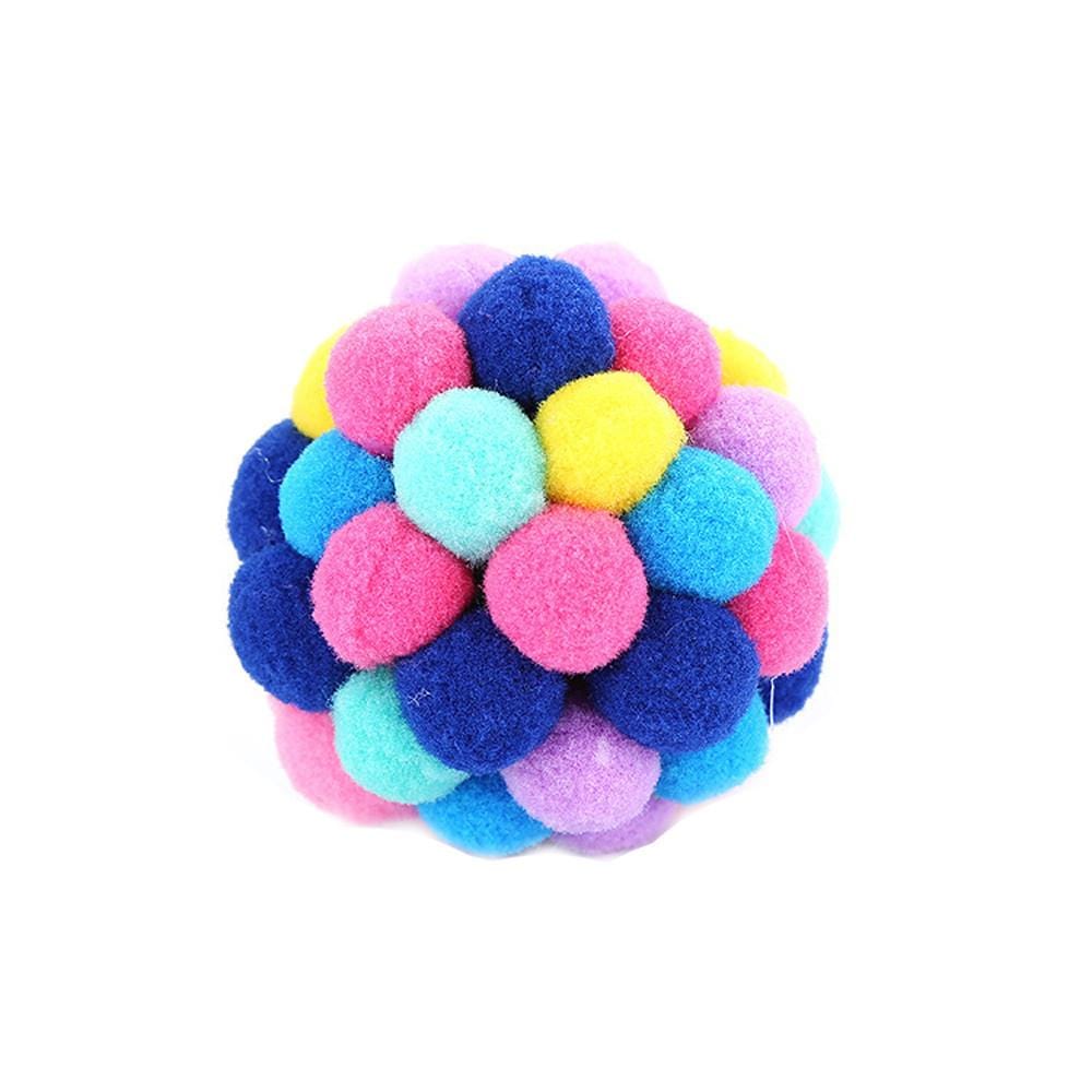 Boule multicolore pour Chats