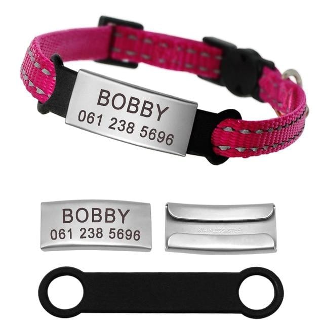Collier Chat Élastique Personnalisé