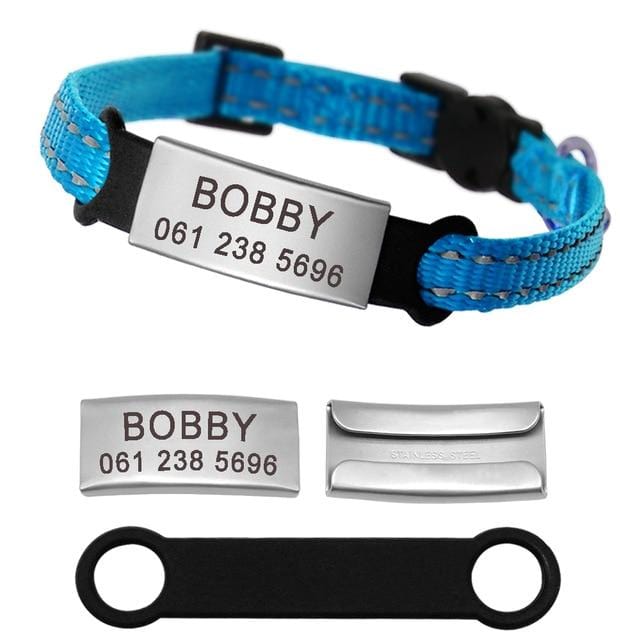 Collier Chat Élastique Personnalisé
